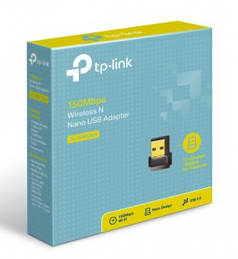 Adaptador USB Nano TP-LINK inalámbrico TL-WN725N, USB, 150 Mbit/s, Negro