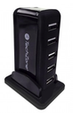 Hub 7 Puertos TechZone TZ17HUB01 USB, Negro