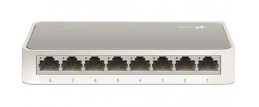 Switch de sobremesa con 8 puertos a 10/100 Mbps