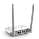 Router N 300MBPS TP-LINK TL-WR820N, 300 Mbit/s, 2,4 GHz, 2,4 GHz, Externo, 2, Blanco