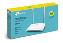 Router N 300MBPS TP-LINK TL-WR820N, 300 Mbit/s, 2,4 GHz, 2,4 GHz, Externo, 2, Blanco