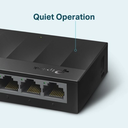 Switch de 5 Puertos Gigabit para escritorio TP-LINK LS1005G Plug and Play y Green Ethernet