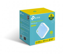 Router TP-LINK, Azul, Color blanco, 2.4Ghz, 300Mbps