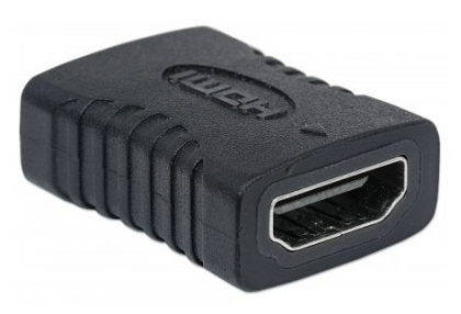 Cople HDMI A hembra a A hembra, conexión recta