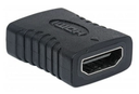 Cople HDMI A hembra a A hembra, conexión recta