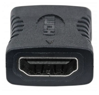 Cople HDMI A hembra a A hembra, conexión recta