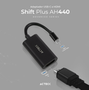 Adaptador USB-C a HDMI Shift Plus AH440 Acteck