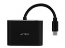 Adaptador USB-C a HDMI + VGA Shift Plus AV420 Acteck