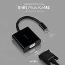 Adaptador USB-C a VGA Shift Plus AV415 Acteck
