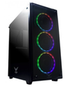Gabinete Gaming Naceb Technology PLAYER Crystal Case NA-0603, Full ATX, Negro
