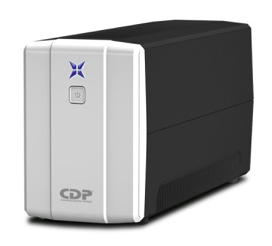 No Break CDP R-UPR 758, 750 VA, 375 W, Negro, Color blanco