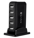 Hub 7 Puertos TechZone TZ17HUB01 USB, Negro