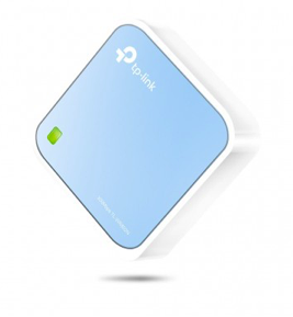Router TP-LINK, Azul, Color blanco, 2.4Ghz, 300Mbps