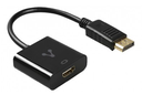 Adaptador VORAGO ADP-300 DisplayPort a HDMI FULL HD