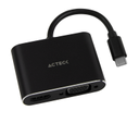 Adaptador USB-C a HDMI + VGA Shift Plus AV420 Acteck