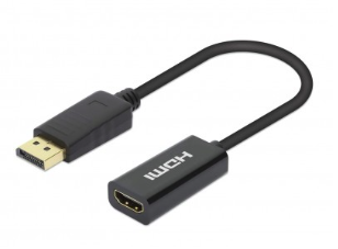 Adaptador Active DP to HDMI, 4K@60Hz (153713) Manhattan
