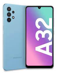 [A32] eléfono SAMSUNG A32, 6.4 pulgadas, 4GB, Azul, Android 11 GO Edition
