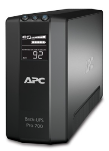 [BR700G] No Break APC, 700 VA, 420 W, 12 h, Negro, Hogar y Oficina