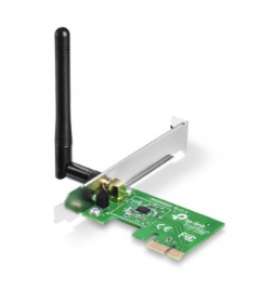 [TL-WN781ND] Tarjeta de Red PCI Express TP-LINK TL-WN781ND, Verde, 150 Mbit/s
