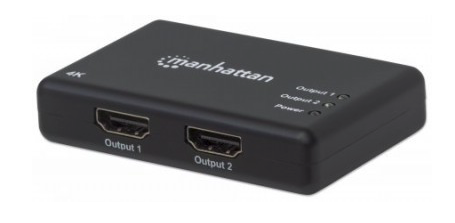 [207669] Splitter HDMI de 2 puertos; Resolución 4K@30Hz, Video full 3D y Color Profundo