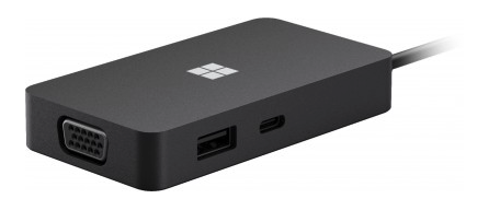 [SWV-00001] Adaptador Microsoft Banff Hub Adapter. (SWV-00001) puerto USB-C con carga de paso, 1 puerto USB 3.1/Gen 2​, VGA,  Gigabit Ethernet​ and HDMI 2.0 con salida