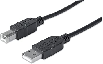[342650] Cable USB A a B MANHATTAN, 1.8 M